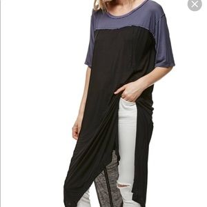 Free People Band wagon Colorblocked Tunic